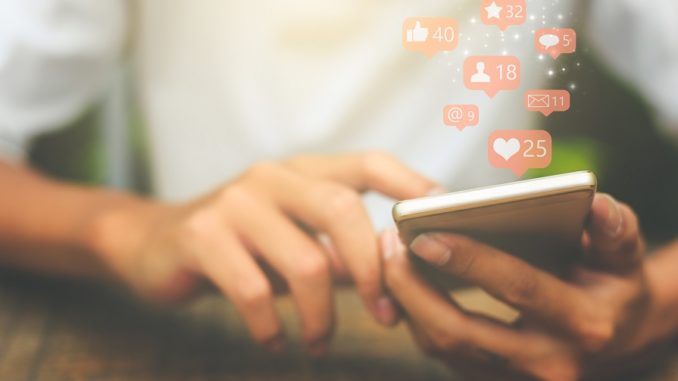 Social media concept.